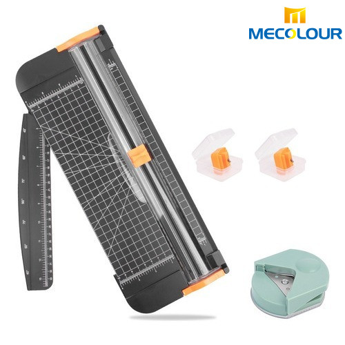 Guilhotina Cortador Refiladora Mesa Preto Papel A4 Até 10 Folhas Preto Mecolour