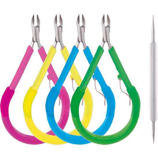 Alicate Para Cutícula Delicate Aço Inox + Mini Palito Mod 622-4 em Oferta na Shopee