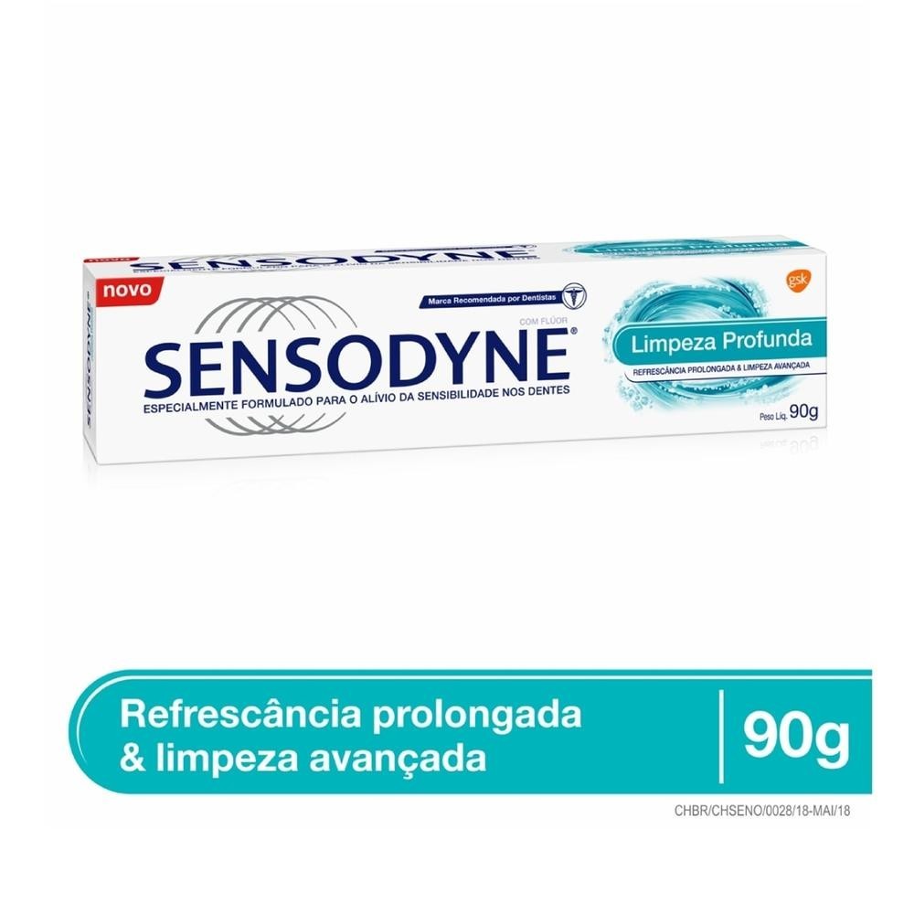 Creme Dental Sensodyne Limpeza Profunda 90g - Health
