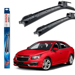 Jogo Palheta Dianteira Limpado Para-brisa Bosch Cruze Sedan Hatch 2011 A 2016