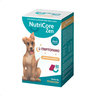 NutriCore Zen Maxi 750mg Suplemento Alimentar - 60 Cápsulas em Oferta na Shopee