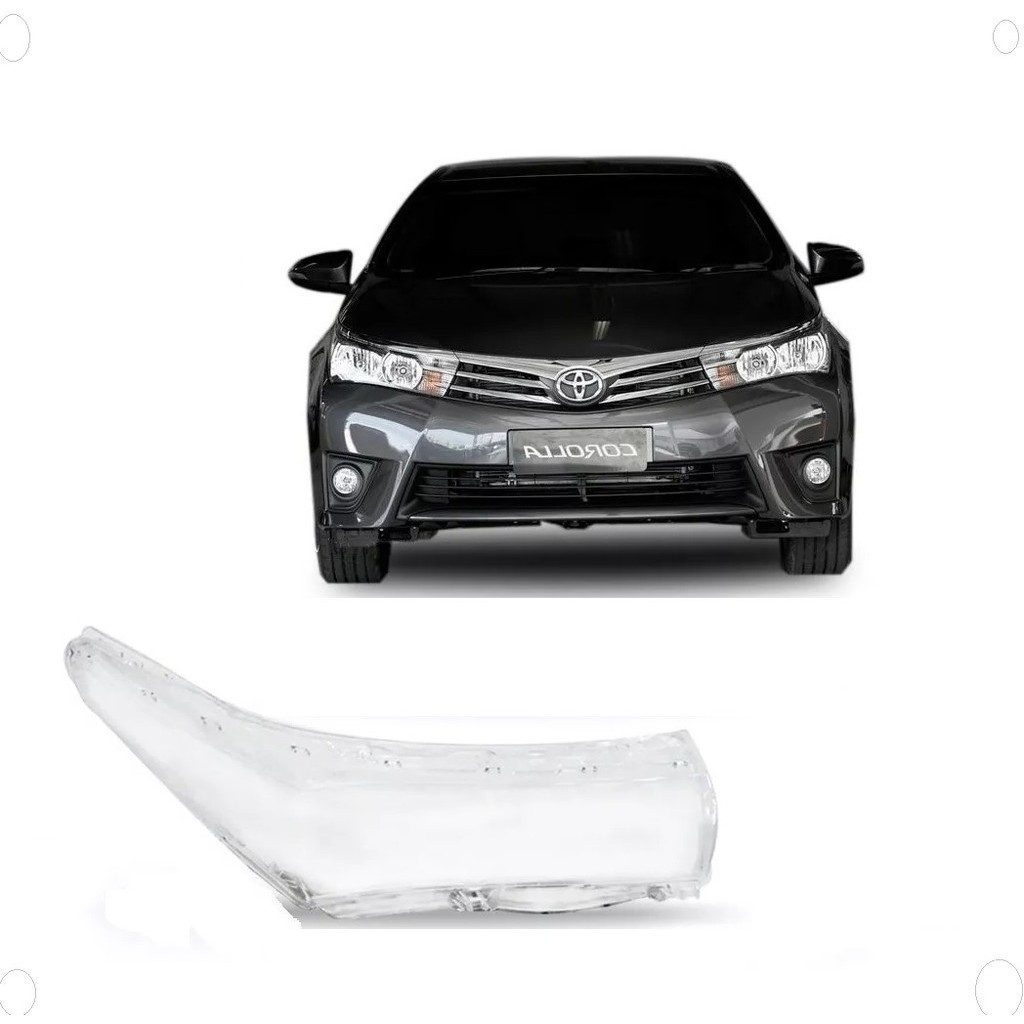Lente Farol Toyota Corolla 2015 2016 2017 Direito