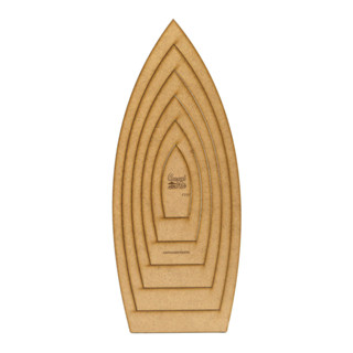 Gabarito Flor Gigante MDF F010 em Oferta na Shopee