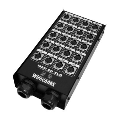 Painel Multicabo 20 Vias XLR - Medusa Wireconex