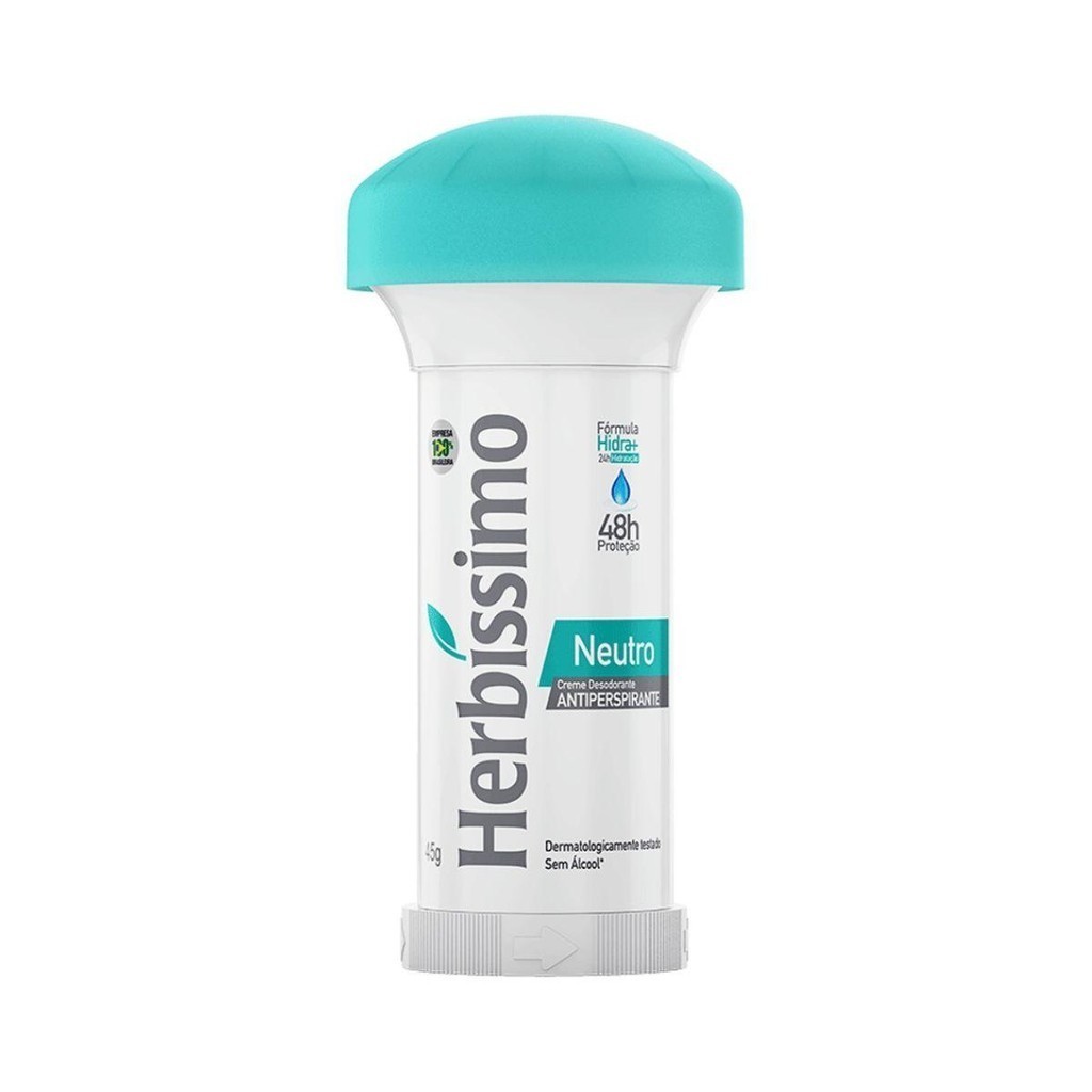 CREME DESODORANTE HERBÍSSIMO NEUTRO TWIST