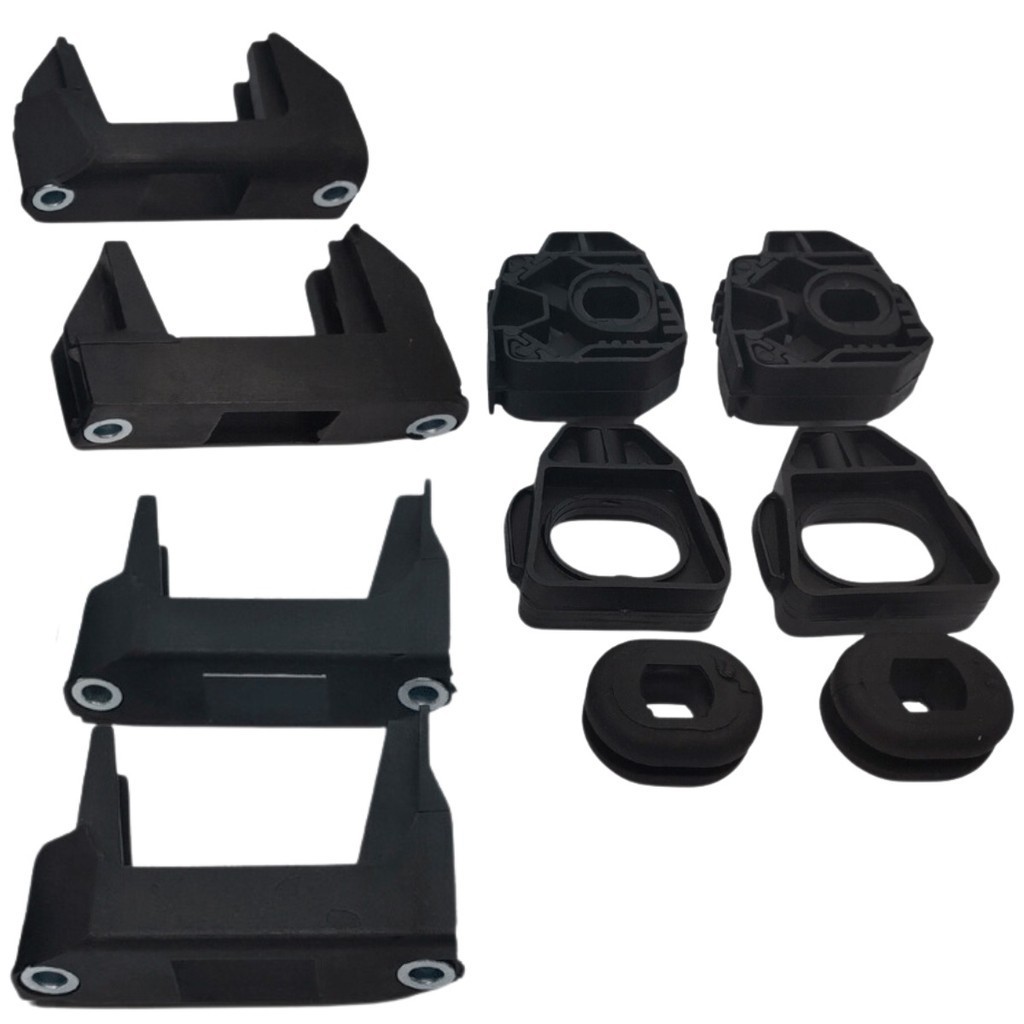KIT COXIM E SUPORTE SUPERIOR E INFERIOR RADIADOR GOL SAVEIRO VOYAGE G5 G6 G7 FOX SPACEFOX CROSSFOX