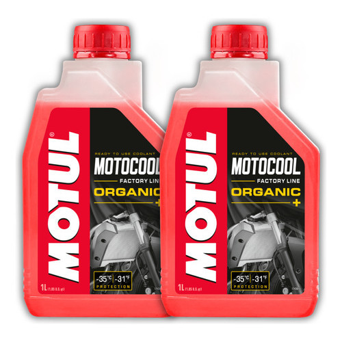 KIT MOTUL MOTOCOOL FACTORY LINE -35C 2 LITROS