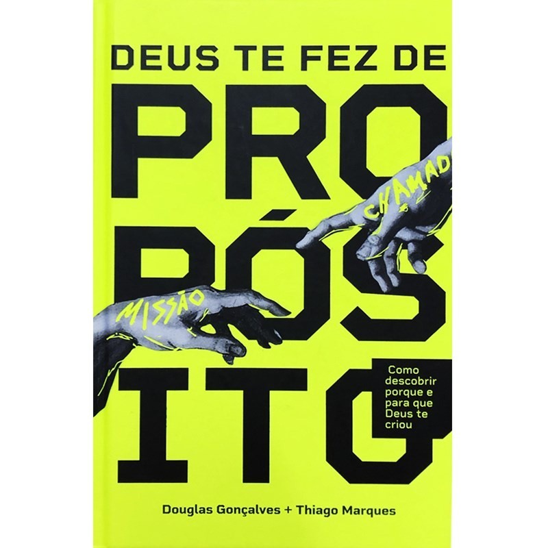 Livro Deus te fez de Propósito | Douglas Gonçalves e Thiago Marques em Oferta na Shopee