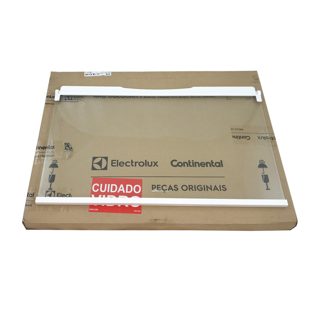 PRATELEIRA VIDRO SUPERIOR GELADEIRA ELETROLUX IM8S IM8 IM8B A22005801