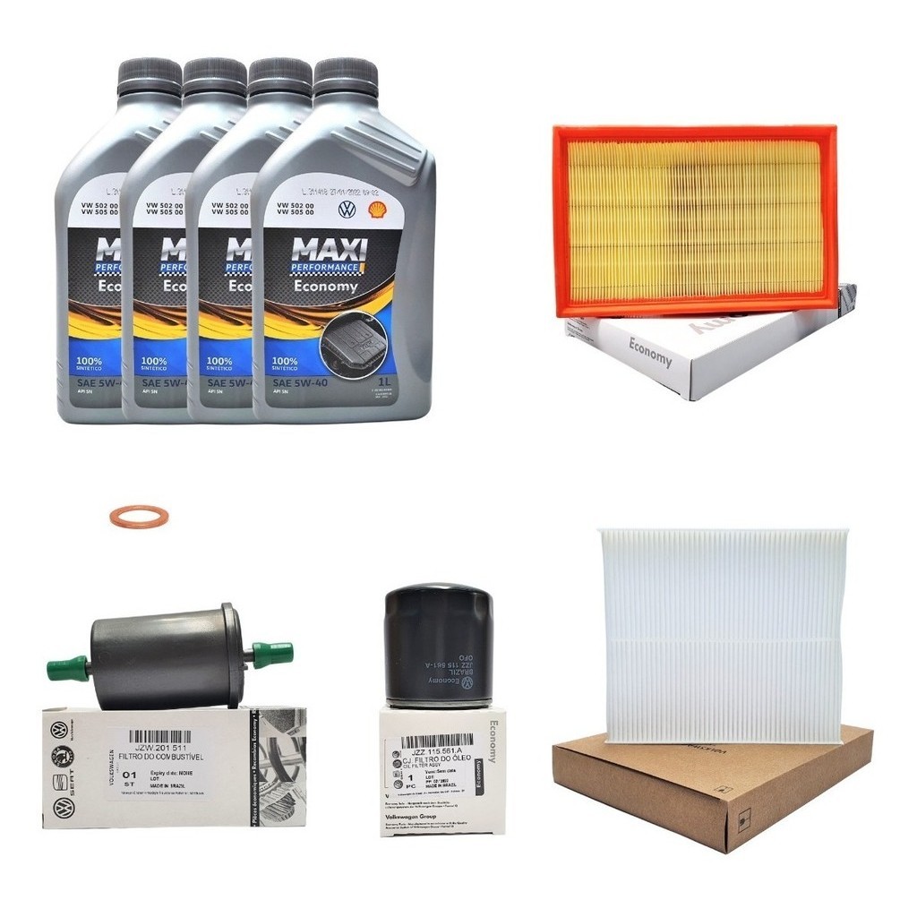 Kit Revisão Completa 1.0 8v Gol Voy G4 G5 Original Vw em Oferta na Shopee
