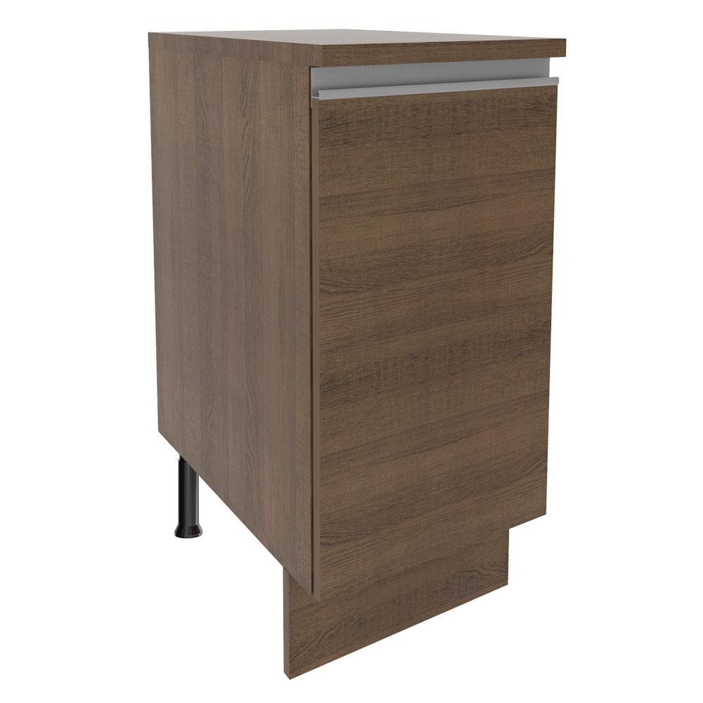 Balcão Armário de Cozinha 35 cm 1 Porta Rustic Glamy Madesa