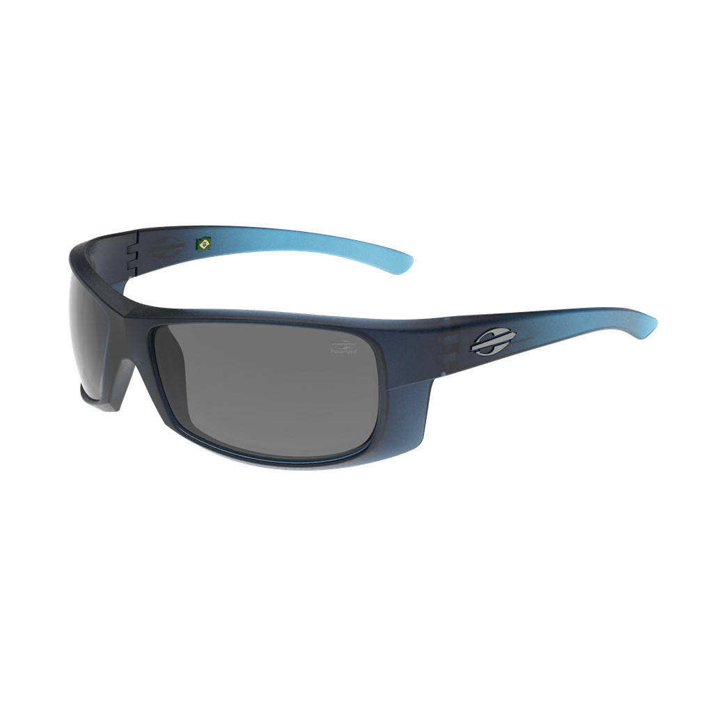 Óculos Solar Mormaii Acqua Ng M0154kc603 Azul Fosco Lente Cinza Polarizada cat1