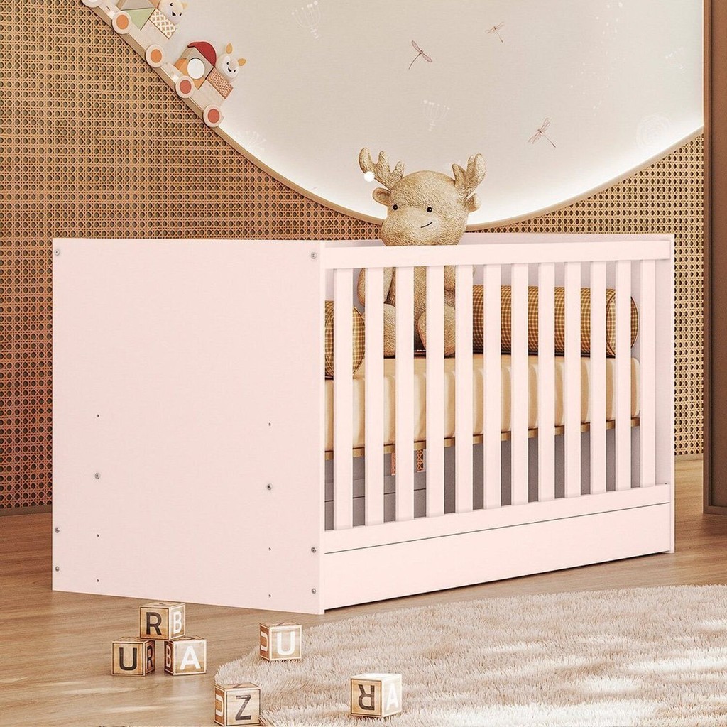 Berço Mini Cama Doce Sonho 77,0cm X 74,0cm X 133,0cm - Mom & Baby