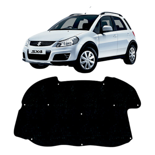 Forro Manta de Capõ Termico Revestido Isolante Sx4 2010 2011 2012 2013 2014 2015 + Presilhas