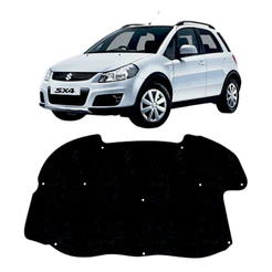 Forro Manta de Capõ Termico Revestido Isolante Sx4 2010 2011 2012 2013 2014 2015 + Presilhas