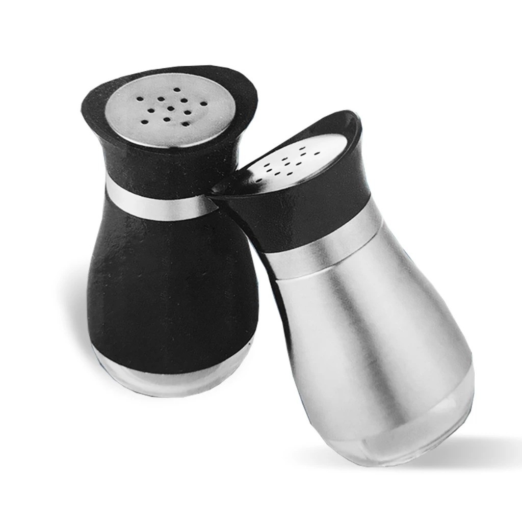 Porta condimento saleiro de mesa temperos tampa inox colors Porta Tempero 1 unidade - 120 ml em Oferta na Shopee