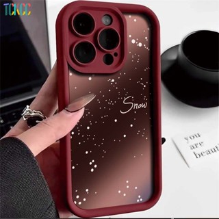 Capa De Telefone Com Padrão De Estrelas De Floco De Neve Gradual Para Realme C67 C63 C61 C55 C53 C51 C35 C33 C30 C21Y C2 em Oferta na Shopee