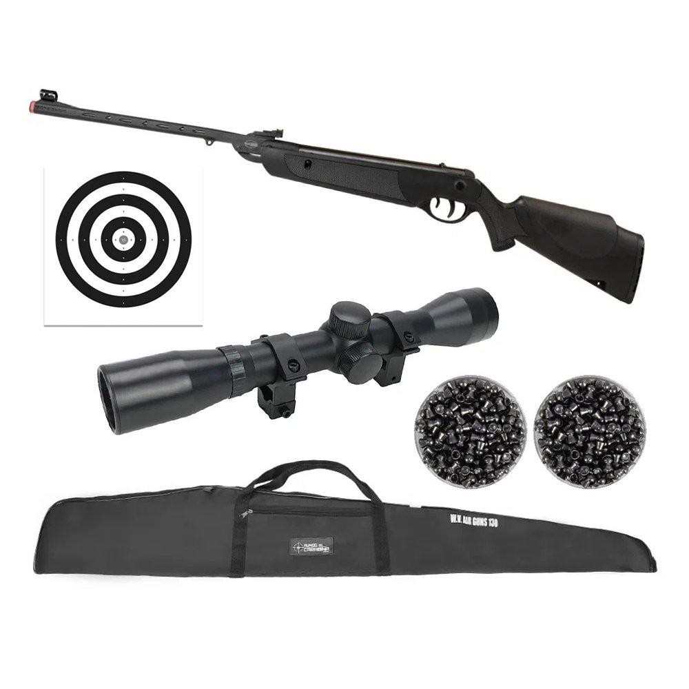 Carabina de Pressão Rossi Dione Sport MH 5,5 + Kit em Oferta na Shopee