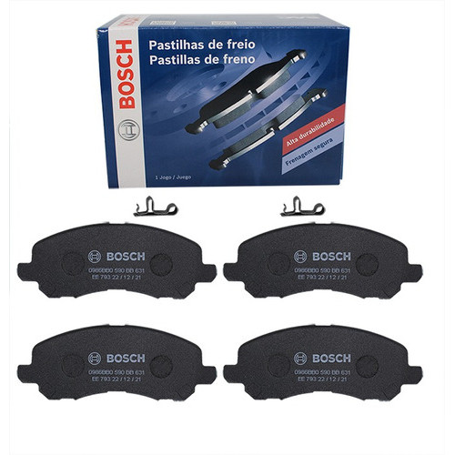 Kit Pastilha Freio Dianteira Asx 2010 2011 Original Bosch