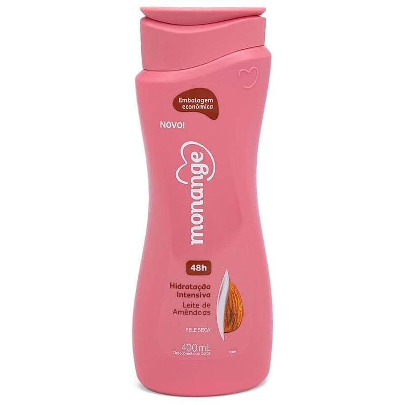 Hidratante Desodorante Monange Hidratação Intensiva Leite de Amêndoas 200ml em Oferta na Shopee
