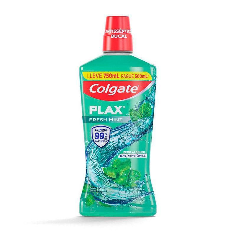 Enxaguante Bucal Colgate Plax Fresh Mint 750ml em Oferta na Shopee