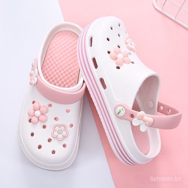 [Envio em 48 horas] Sandálias Femininas Plataforma Plataforma Feminina De Feriado De Sapatos De Elevação De Sandálias De