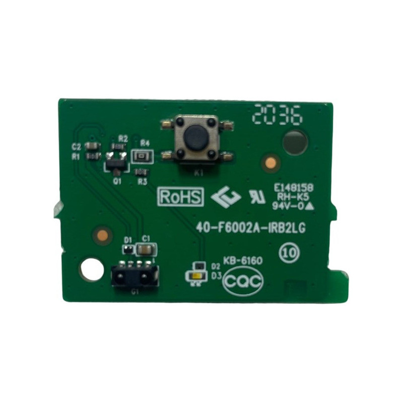 Sensor + Botão Power Tv Semp Tcl 43s5300 40-f6002a-irb2LG