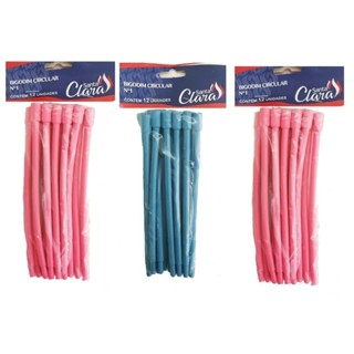 Bigodim Bigudinho Circular Nº1 Kit 36 Unidades - Santa Clara em Oferta na Shopee