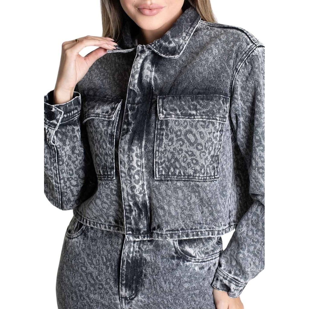 Jaqueta Sarja Sawary - 279481 em Oferta na Shopee