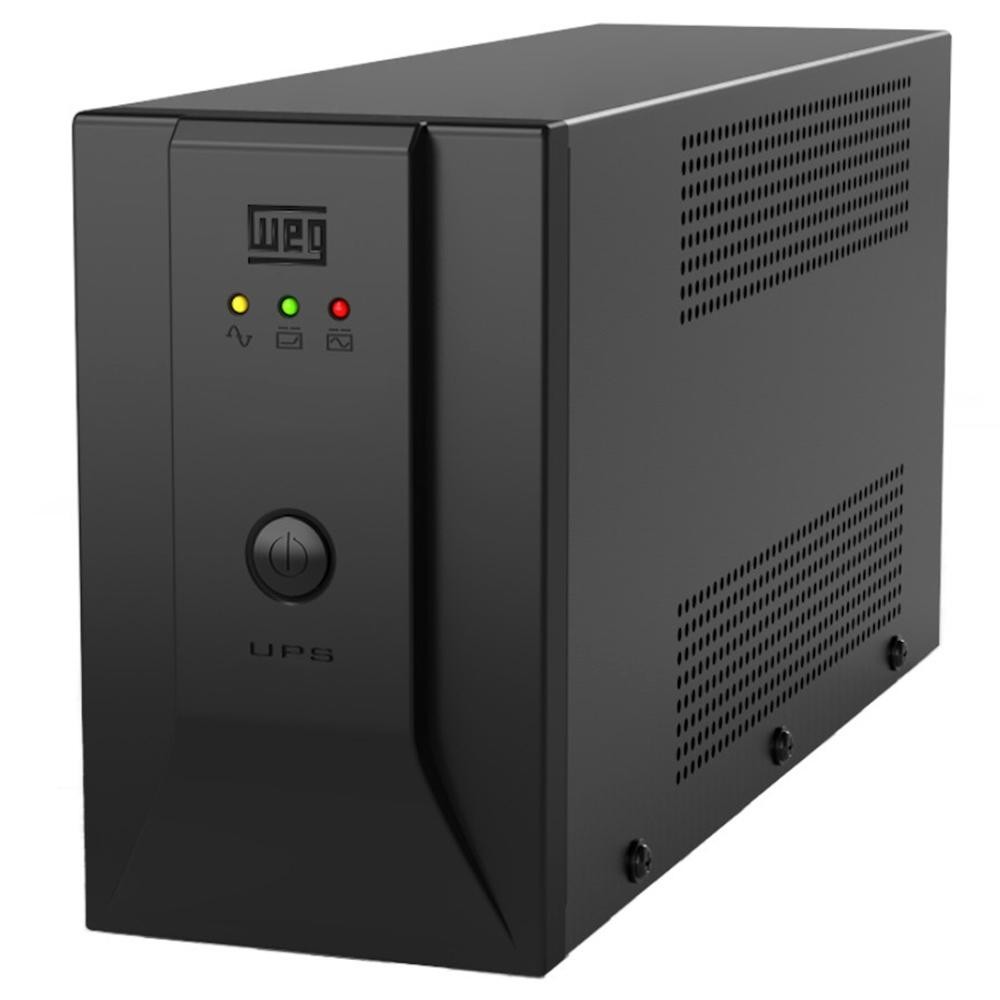 Nobreak WEG Home 600VA 6 Tomadas Entrada Bivolt e Saida 115V -WEG