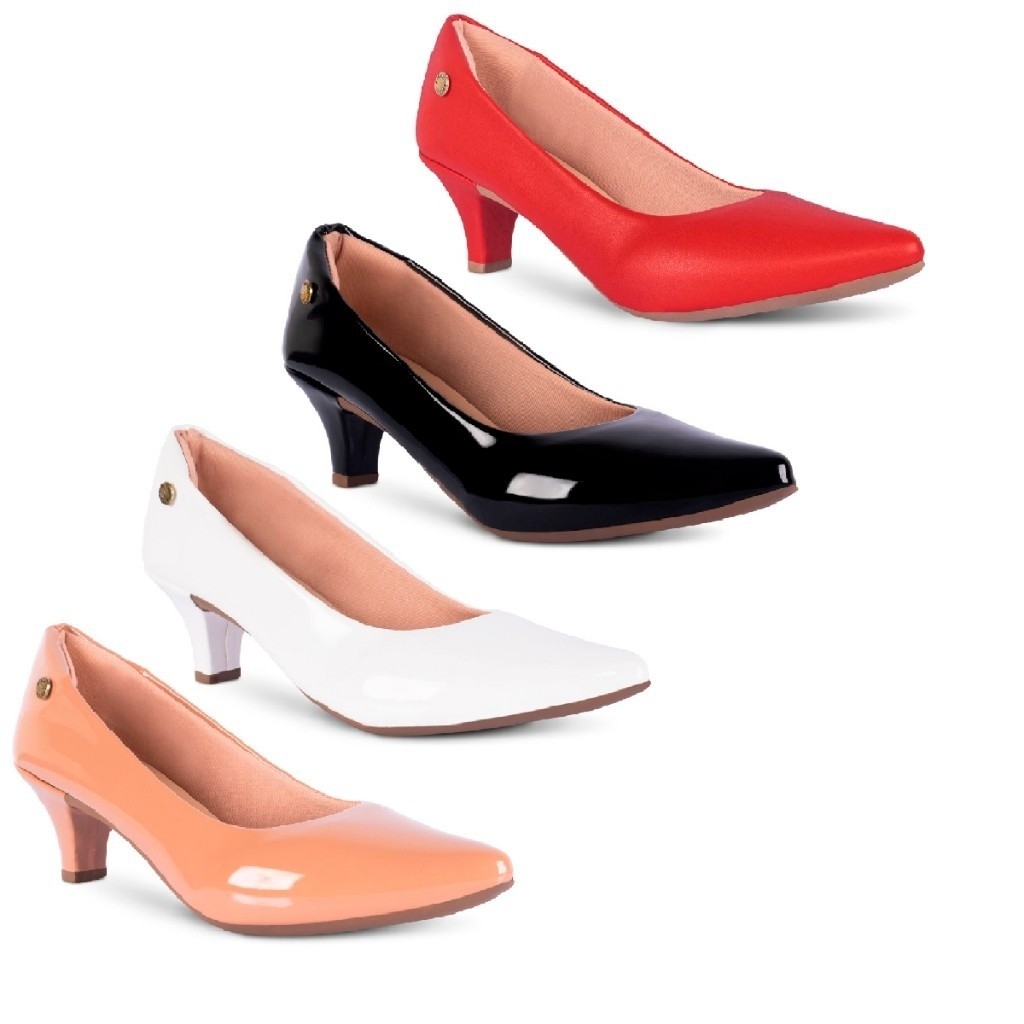 Sapato Social Scarpin Salto Fino