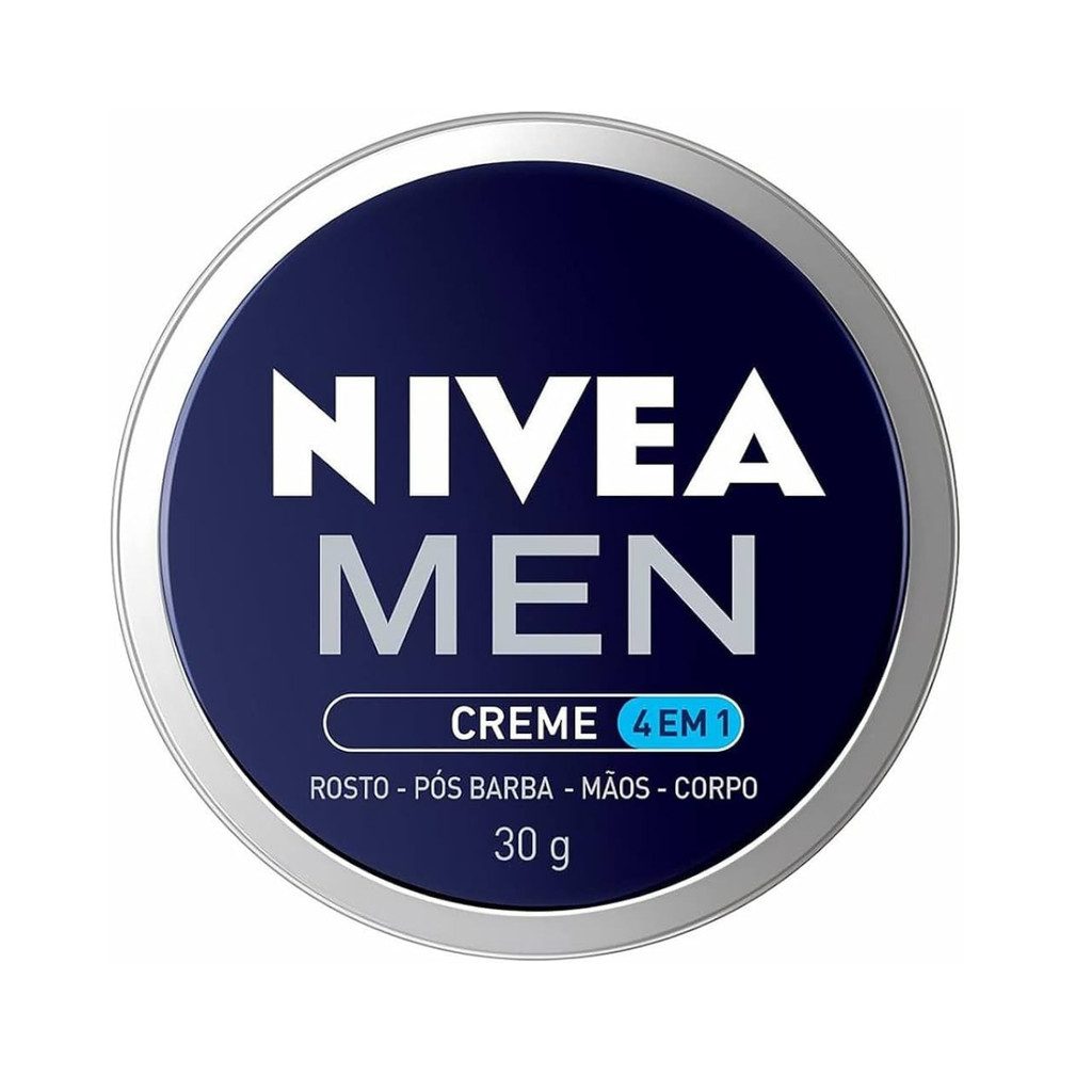 Creme Nívea Men 4 em 1 Facial Lata 30g