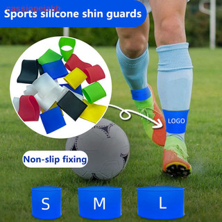 1 Par de Cintas de Canela de Futebol, Suporte de Silicone, Faixas Práticas para Corrida, Ciclismo, Esportes