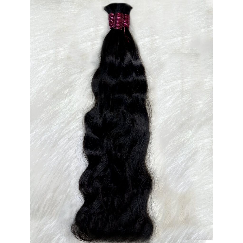 Cabelo Humano Natural Para Mega Hair 100 Gramas Castanho Cabelo Indiano 100% Humano Envio Imediato