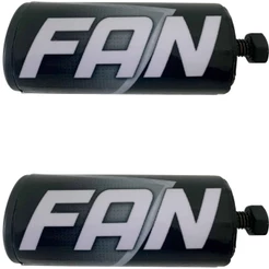 Fan Tubo Par Slider Protetor Carenagem Motor Tanque Preto Pedal Moto para Mata Cachorro