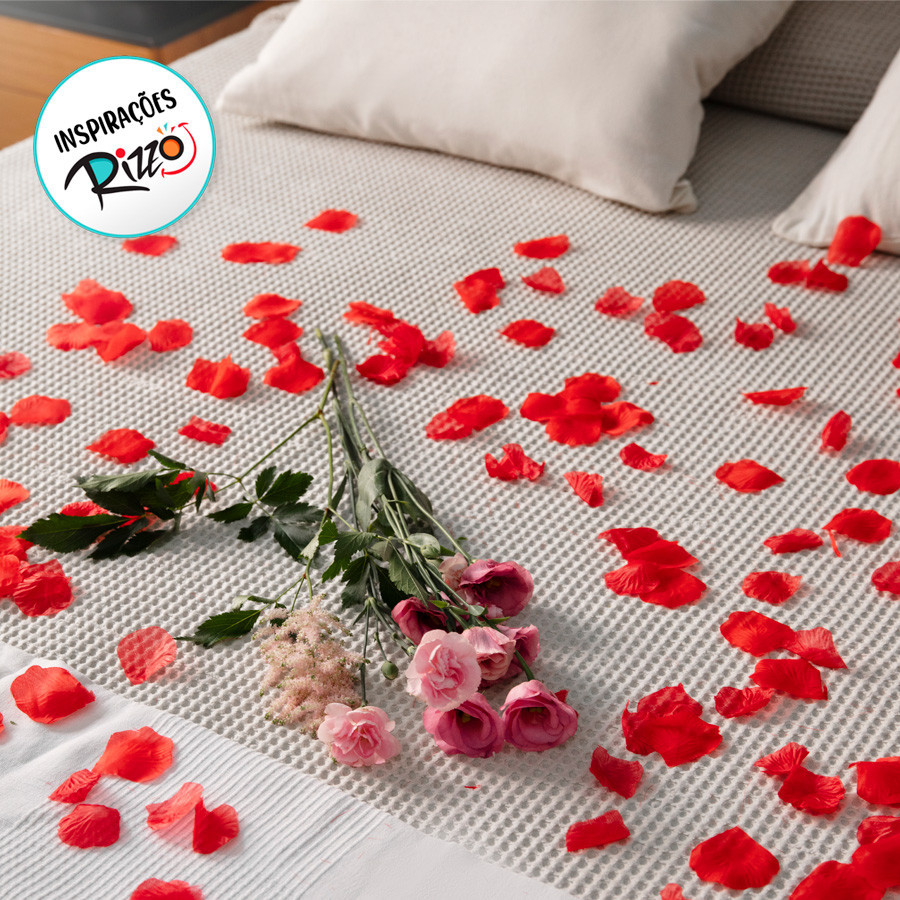 Pétalas de Rosas Decorativas romântica - 15g - Rizzo Distribuidora em Oferta na Shopee