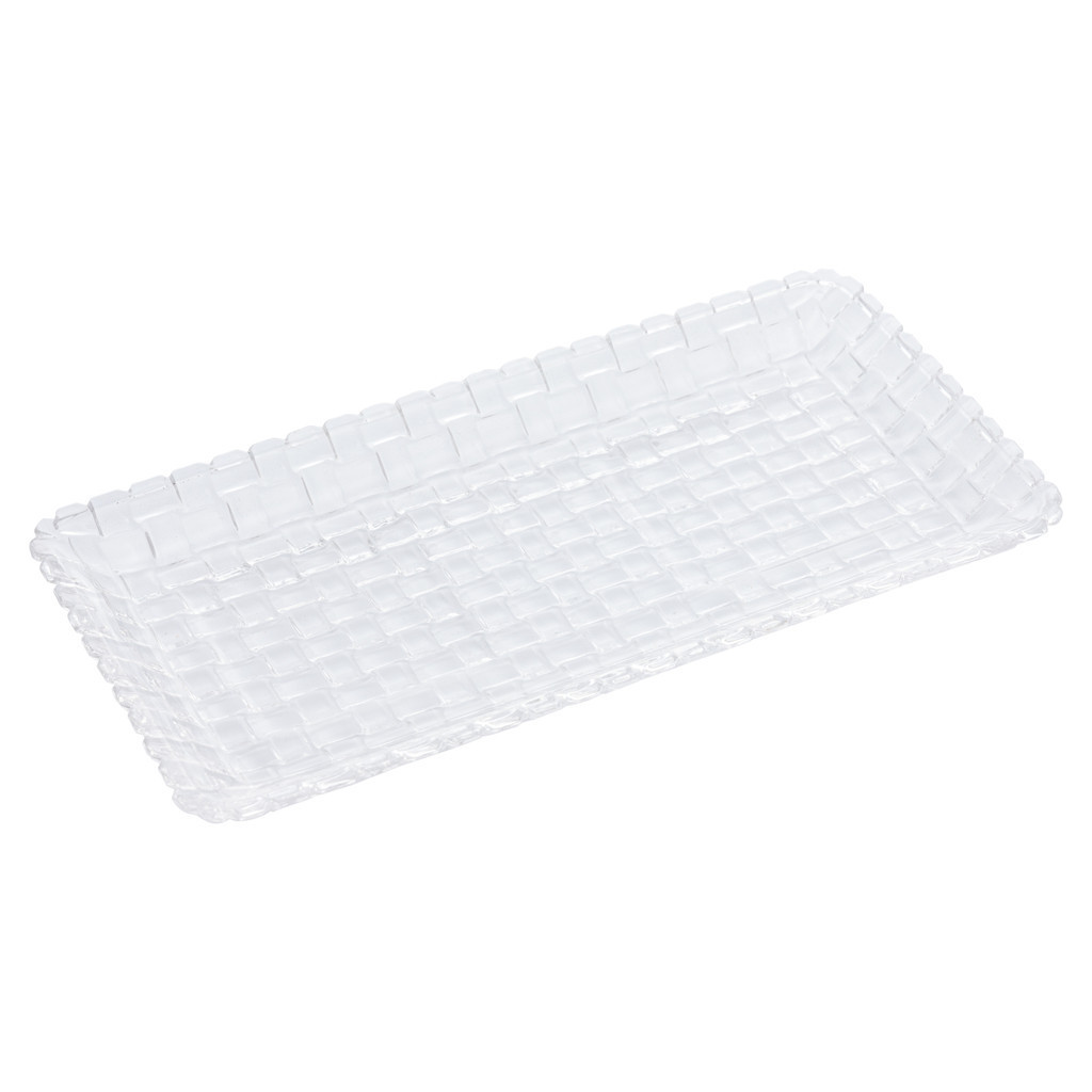 Travessa em Cristal Tress 25x13x2cm - Lyor