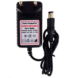 Fonte Para Super Nintendo Fat E Baby 110v a 220v Automático em Oferta na Shopee