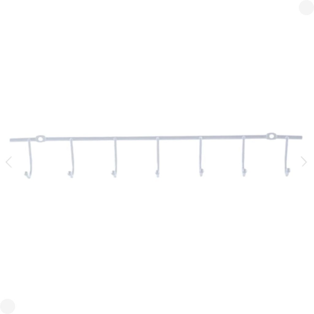 Suporte de Parede Multiuso Organizador Com 7 Ganchos - Mor em Oferta na Shopee