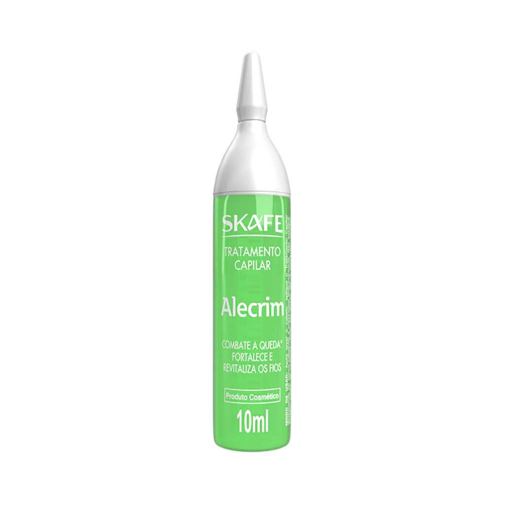 Tratamento Capilar Combate Queda Alecrim Skafe 10Ml em Oferta na Shopee
