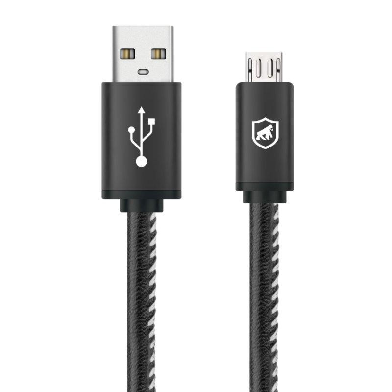 Cabo Micro USB V8 / USB-A - Turbo Militar - 1,5M  no Atacado - Caixa Fechada 10 Unidades - Gshield
