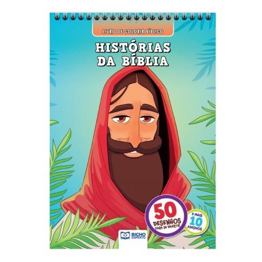 50 Páginas para Colorir - Histórias da Bíblia