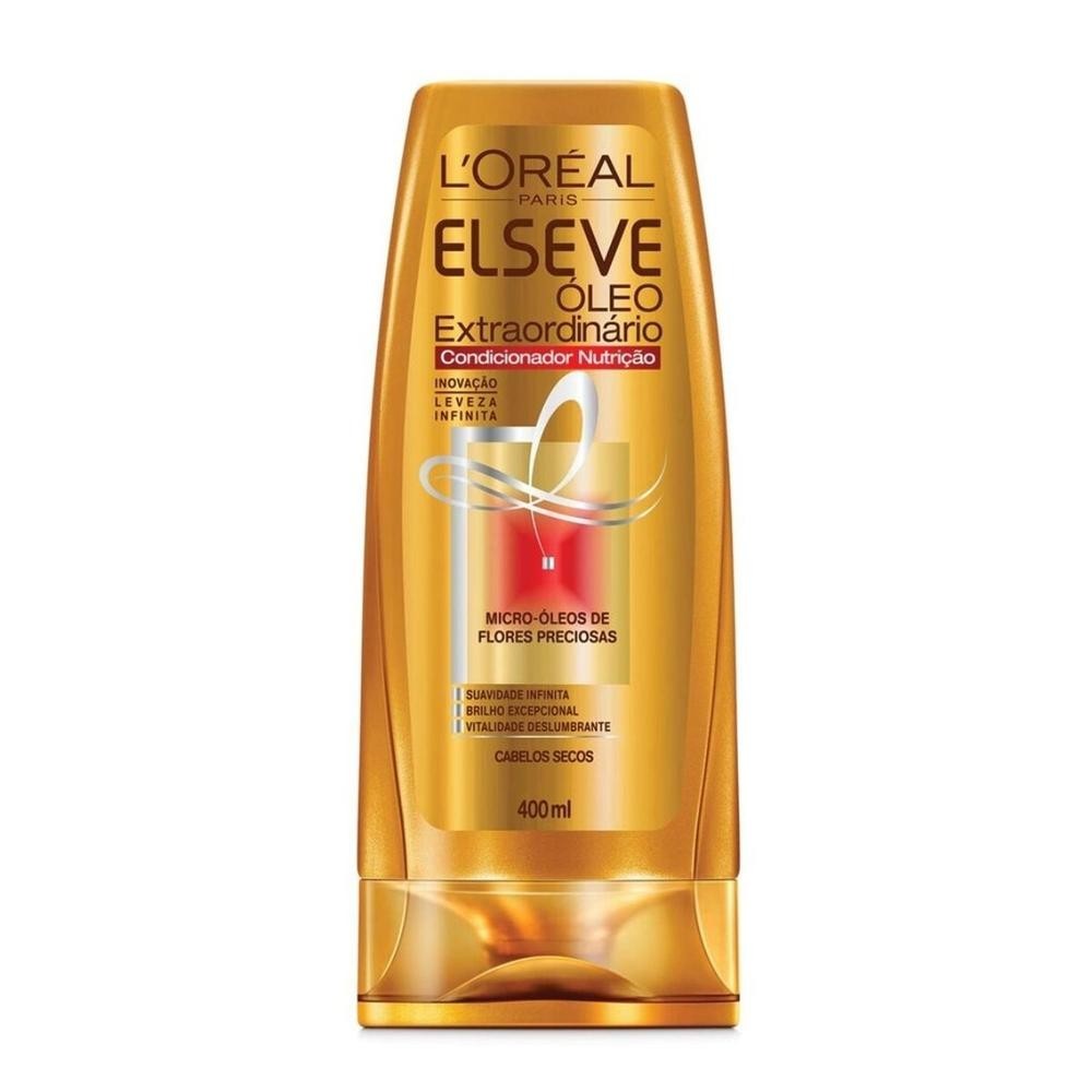 Condicionador Elseve Oleo Extraordinario Nutricao 400ml - Beauty