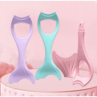 Kit 1/3 Protetor De Silicone Para Aplicação de Mascara de Cílios Delineador e Sombra nos …