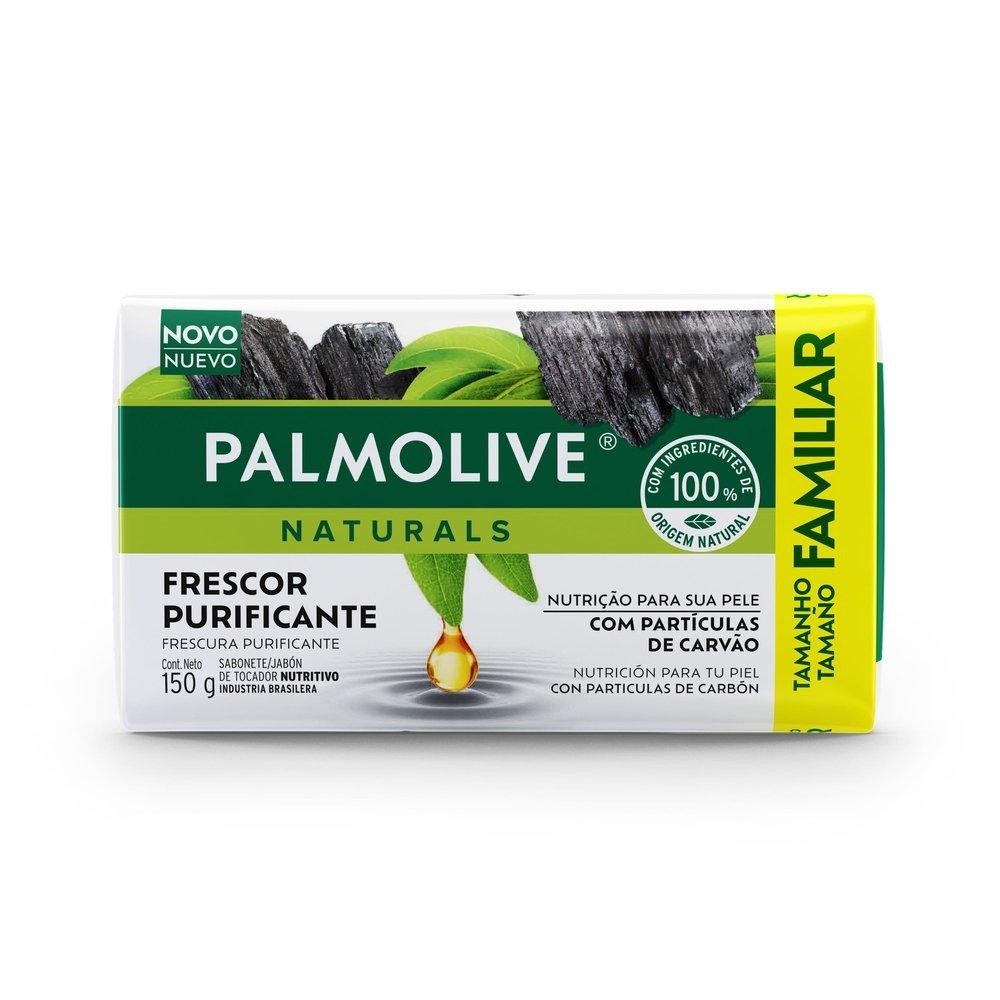 Sabonete em Barra Palmolive Naturals Sensação Purificante 150g em Oferta na Shopee