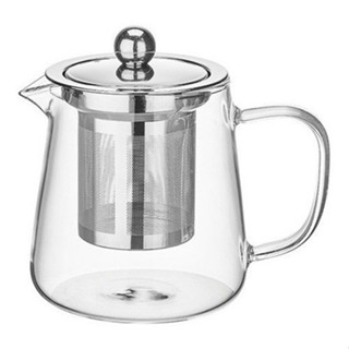 Chaleira de Vidro Borossilicato Resiste Calor com Infusor para Chá 750ml  5124
