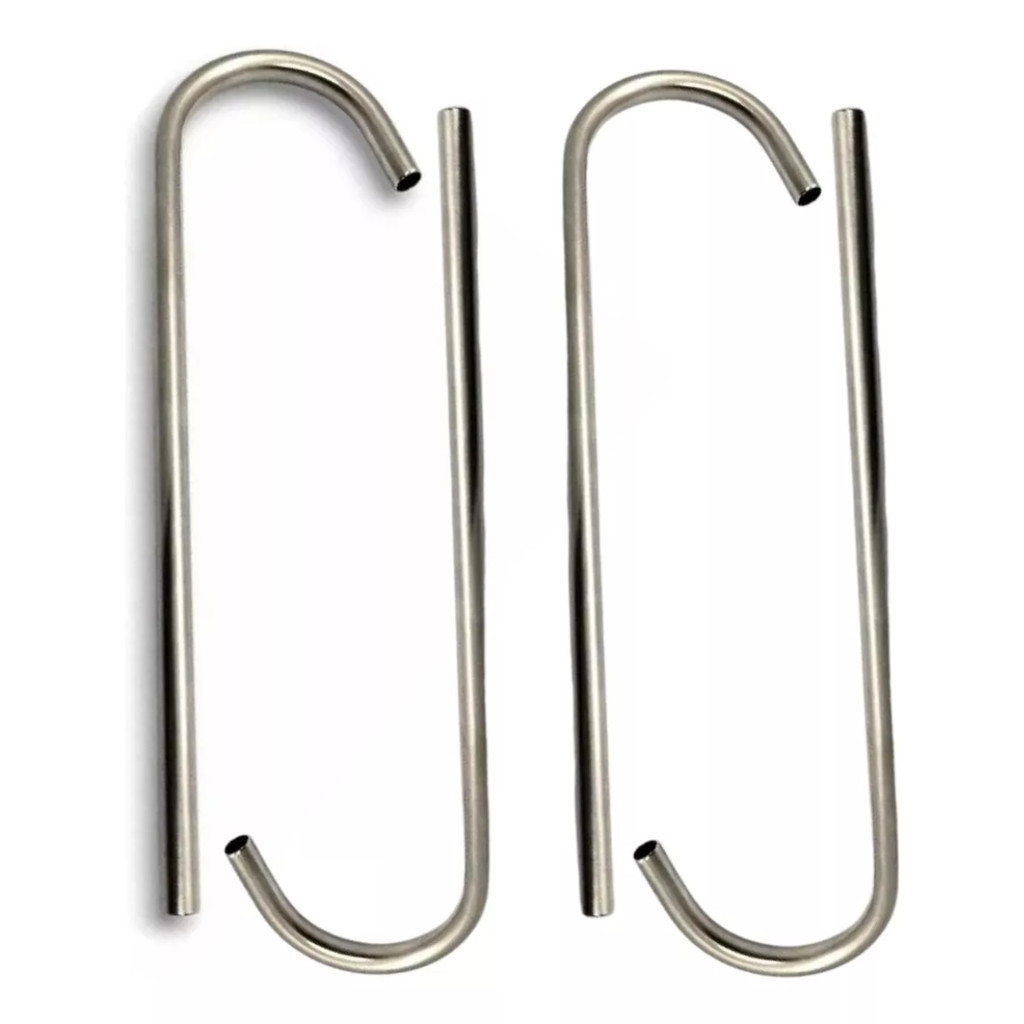 4 Cano Torneira Bebedouro Cerâmica Bico Bengala Inox 6,35mm - Prateado