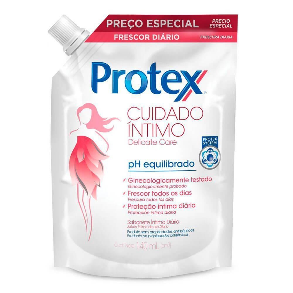 PROTEX SABONETE ÍNTIMO REFIL DELICATE CARE COM 140ML em Oferta na Shopee