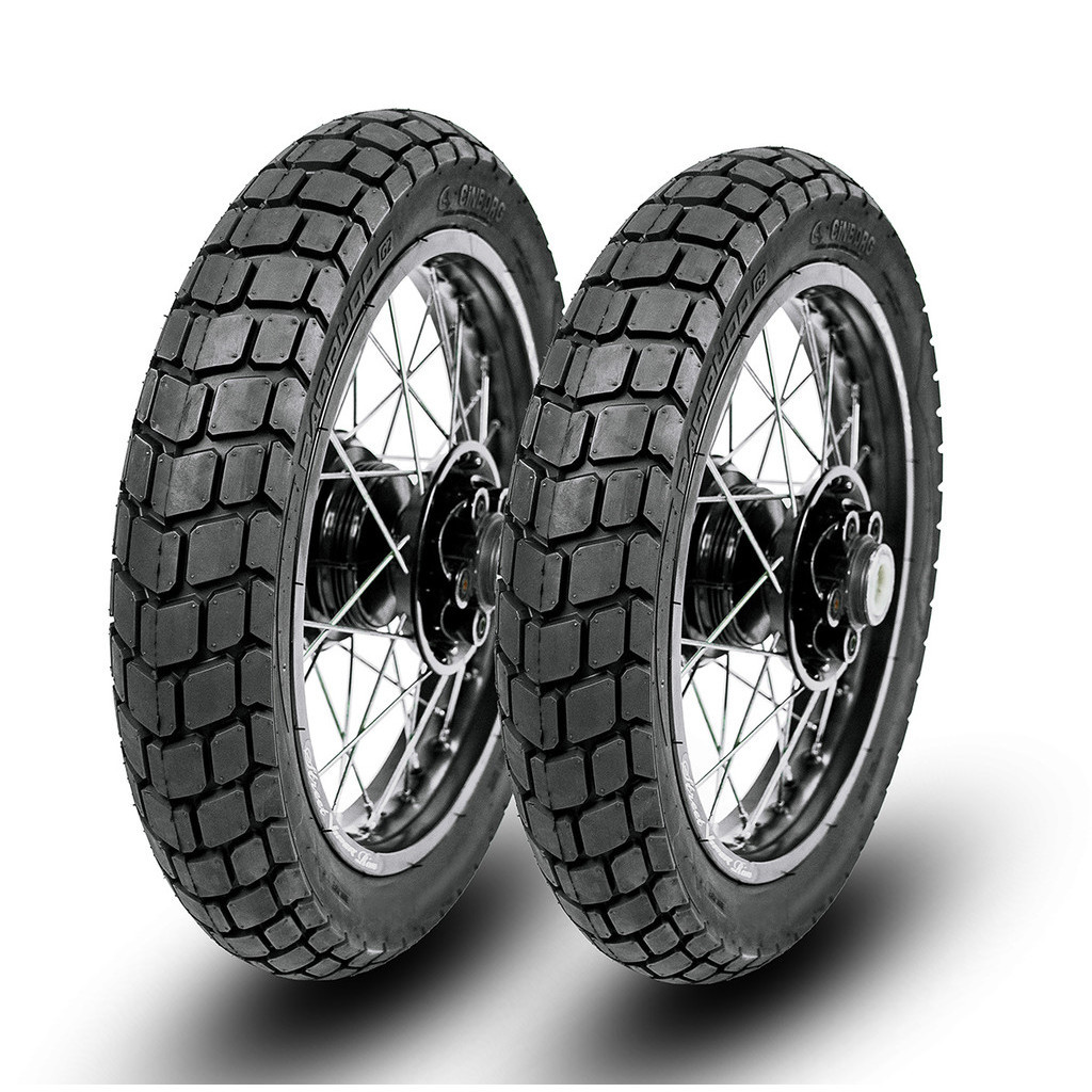 Par de Pneus 90/90-19 + 110/90-17 Parrudo G2 Sem Câmara em Oferta na Shopee