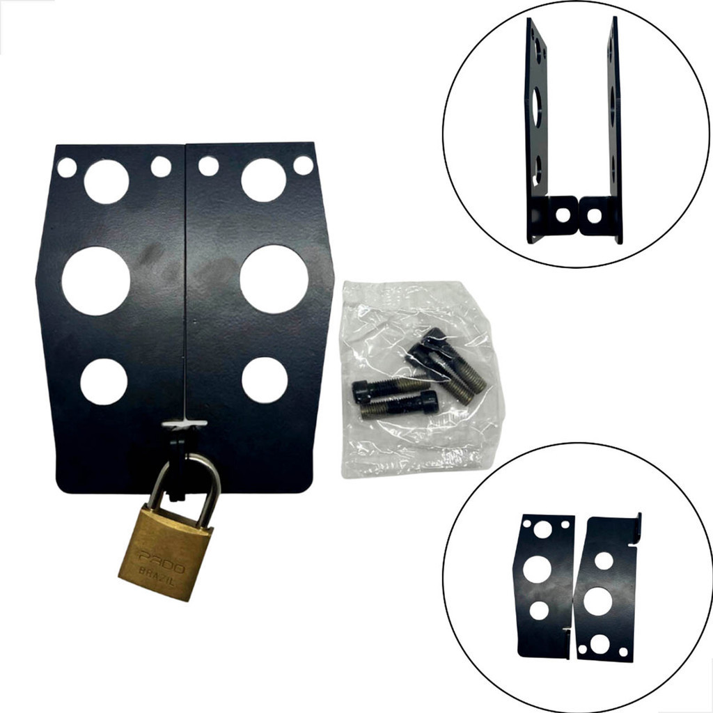 Porta Cadeado PC3000 Para Fechaduras 3530 3532 3210 Preto